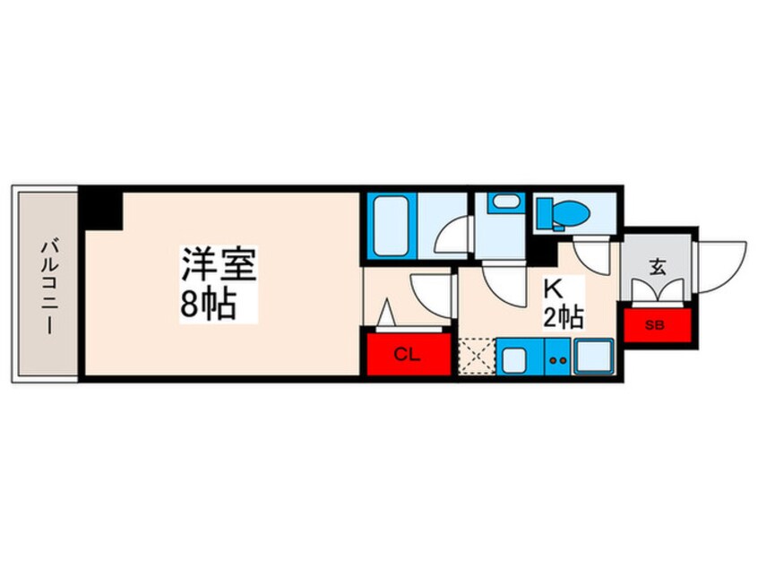 間取図 GRANPASEO三ノ輪