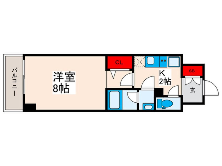 間取図 GRANPASEO三ノ輪