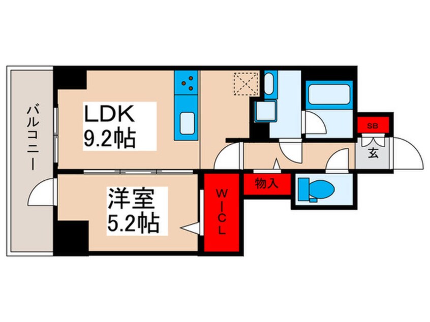 間取図 GRANPASEO三ノ輪