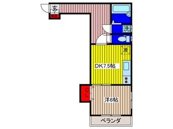 間取図 アベニュ－２１