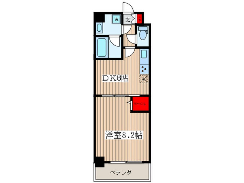 間取図 サニーデK