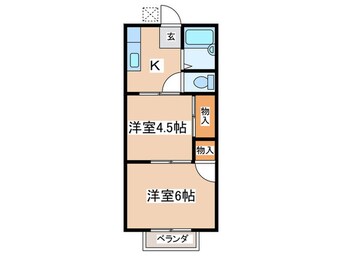 間取図 鶴川スカイハイツ