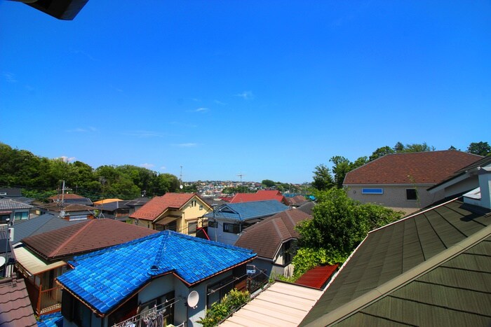 室内からの展望 鶴川スカイハイツ