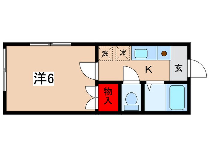 間取り図 グリ－ンハイツ