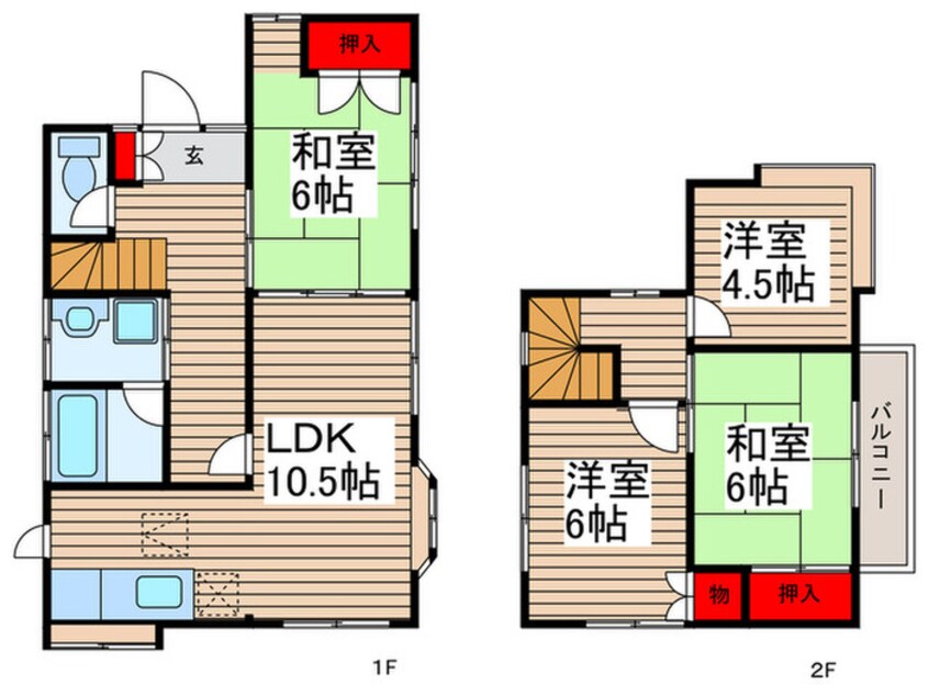 間取図 三山３丁目戸建