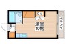 コ－ポベルＢ 1Rの間取り