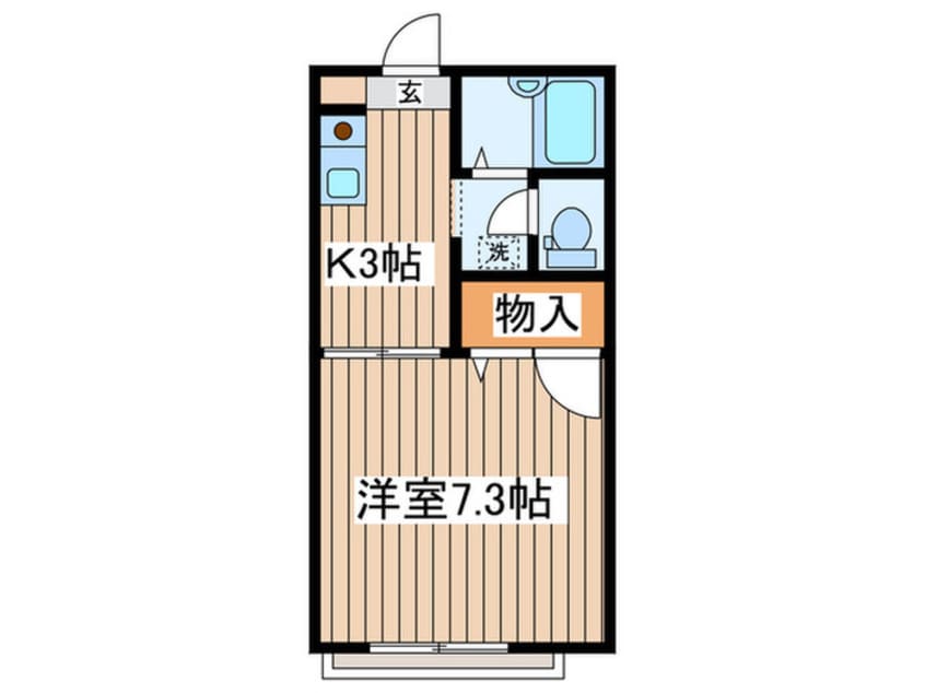 間取図 マ　メゾン