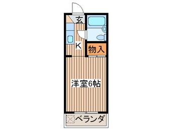 間取図 第１３安藤マンション