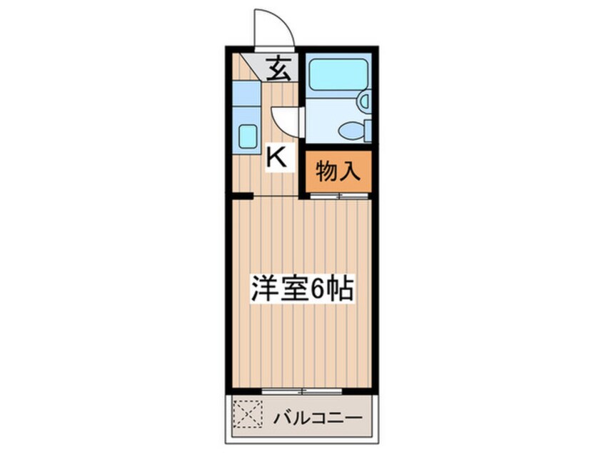 間取図 第１３安藤マンション