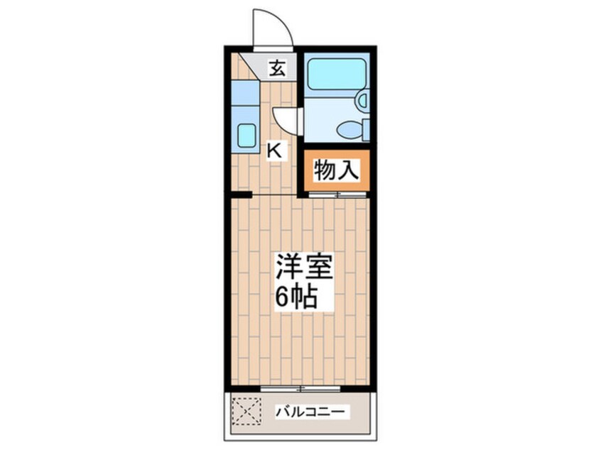 間取図 第１３安藤マンション