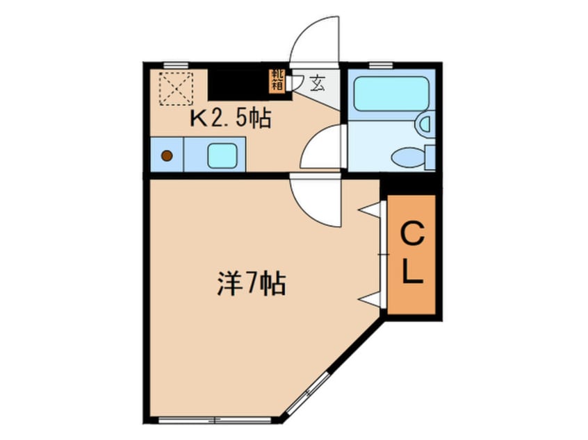 間取図 サンハイツ