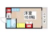 コ－ポベルＡ 1Rの間取り