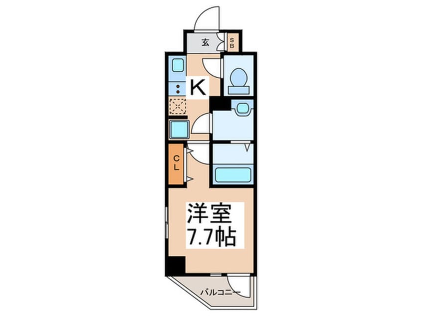 間取図 Nステージ亀戸Ⅱ
