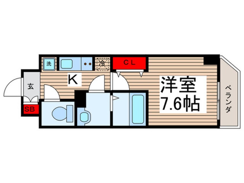 間取図 Nステージ亀戸Ⅱ