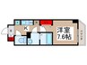 Nステージ亀戸Ⅱ 1Kの間取り