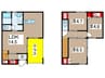 CASAS道場　A棟 3LDKの間取り