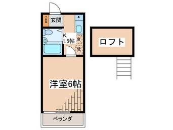 間取図 リカーズ高根