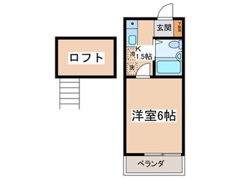 間取図 リカーズ高根