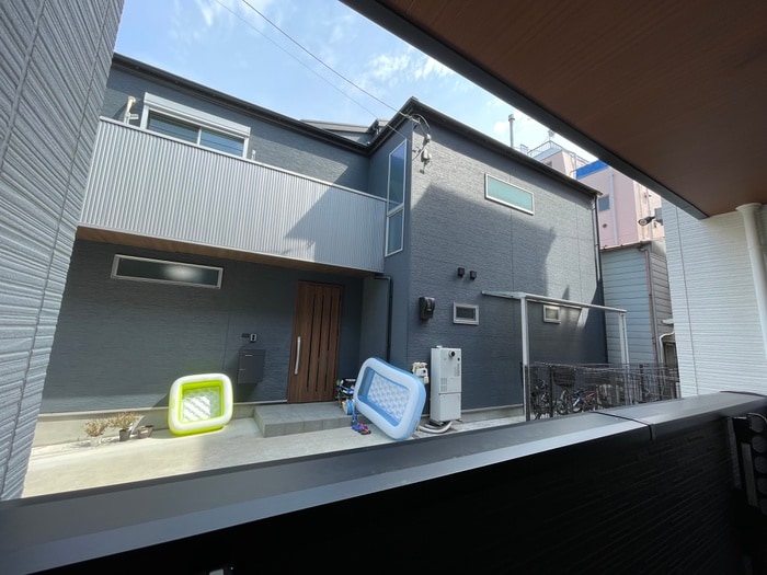 室内からの展望 ガーデンサイド小石川