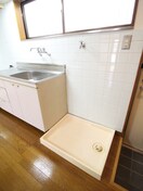 洗濯機置場 ハウス中島第２