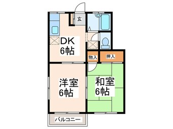 間取図 リバーハイツ