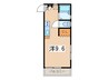 DAIYU30番館 1Rの間取り