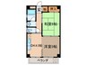 晴見町ハイツ 2DKの間取り