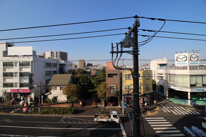 室内からの展望 アンベリール北小岩