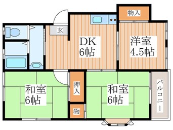 間取図 サンハイツＮｏ．１