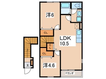 間取図 メゾンドアイリス