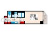 レジディア町屋 1Kの間取り