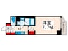 レジディア町屋 1Kの間取り