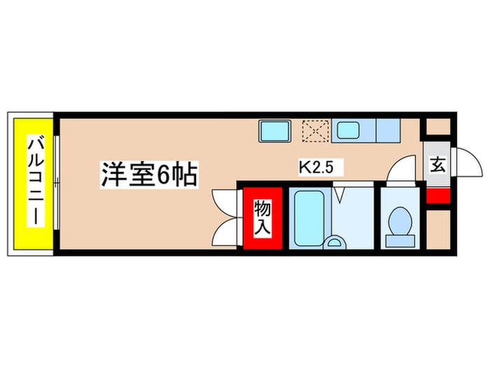 間取り図 グリ－ンハイム吉澤