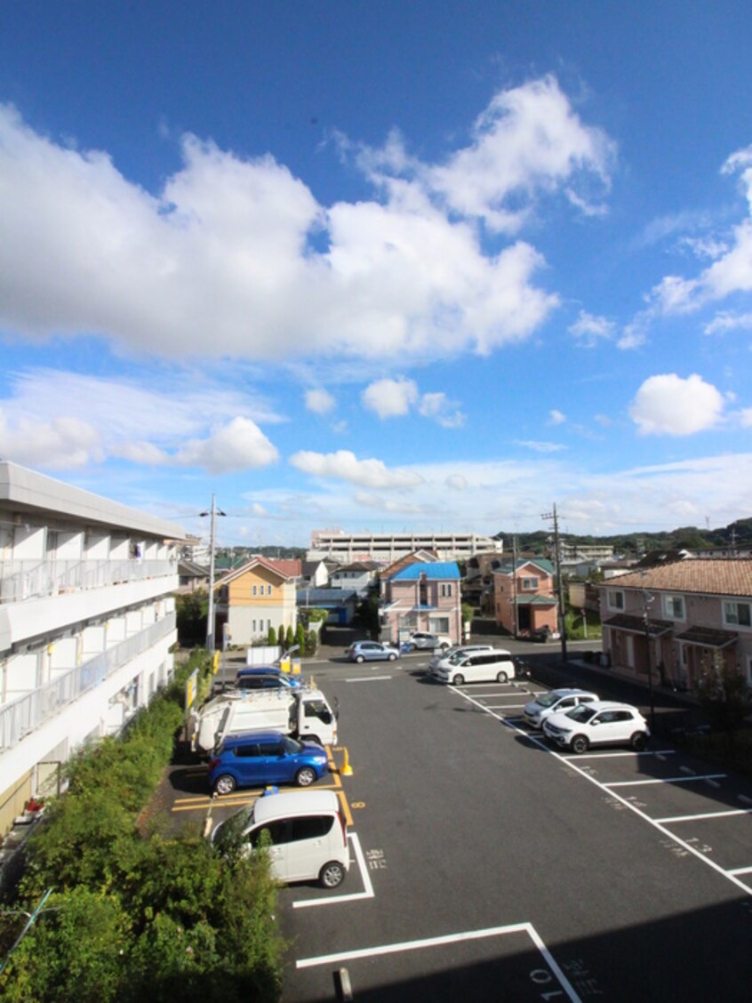 室内からの展望 グリ－ンハイム吉澤