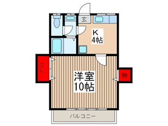 間取図 サンハイツ遠藤
