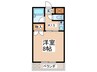 ＮＳコ－ポ 1Kの間取り