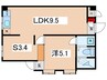 アイビーヒル（100） 1LDK+Sの間取り