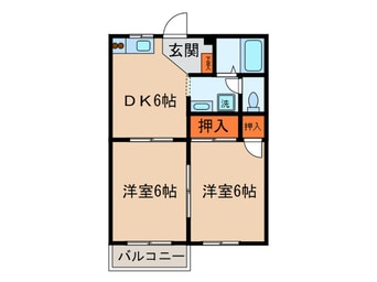 間取図 ファミールハイツ