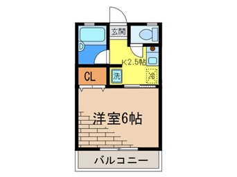 間取図 コ－ト　プルメリア