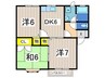 グランシャリオ 3DKの間取り