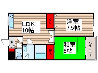間取図 パールハイム