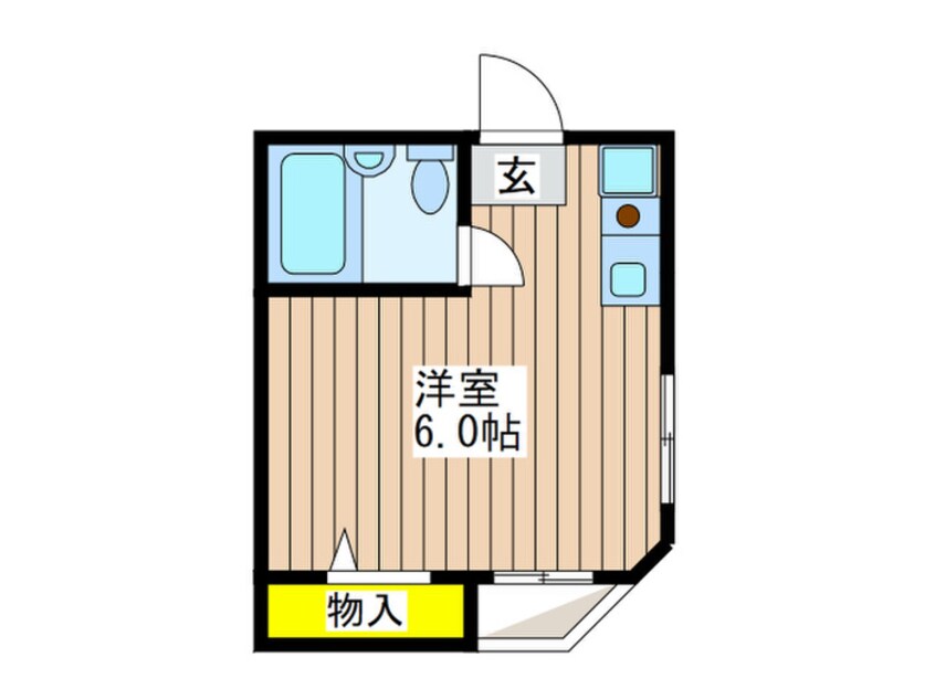 間取図 元本郷ハイツＡ