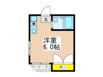 間取図 元本郷ハイツＡ