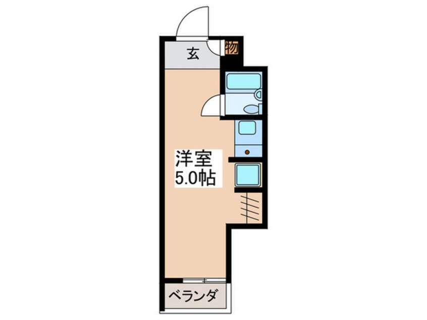 間取図 グラシア蔵前