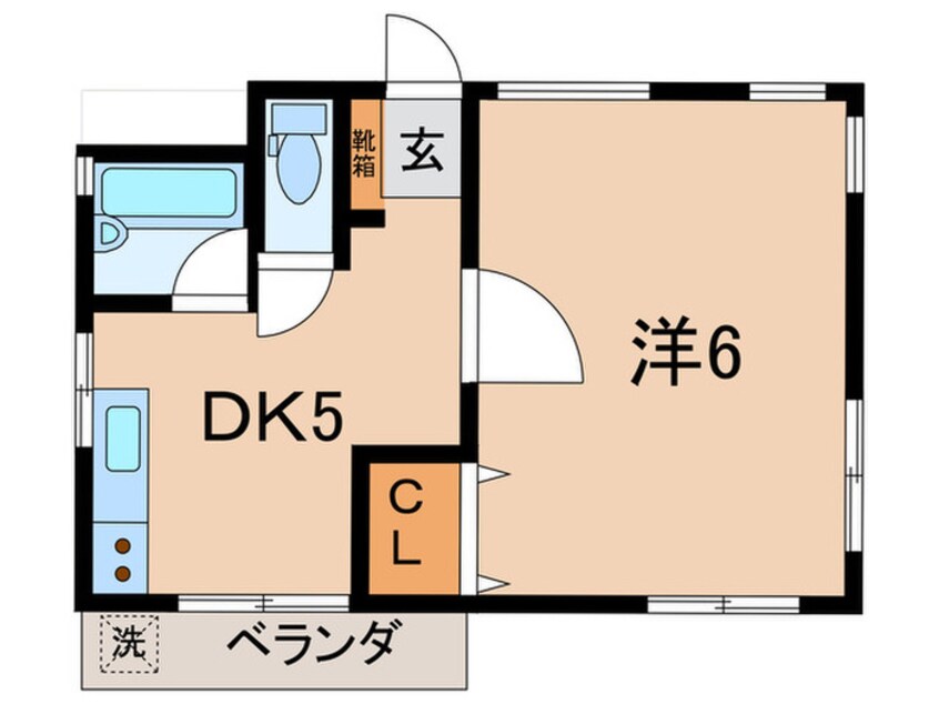 間取図 プチハイムグリーン