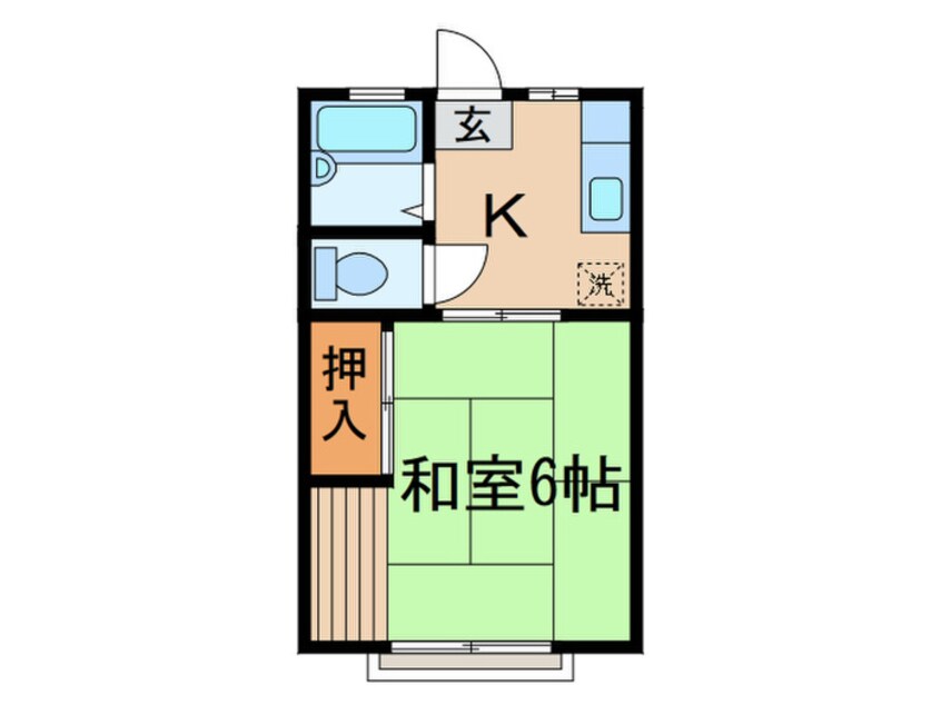 間取図 佐藤ハイム