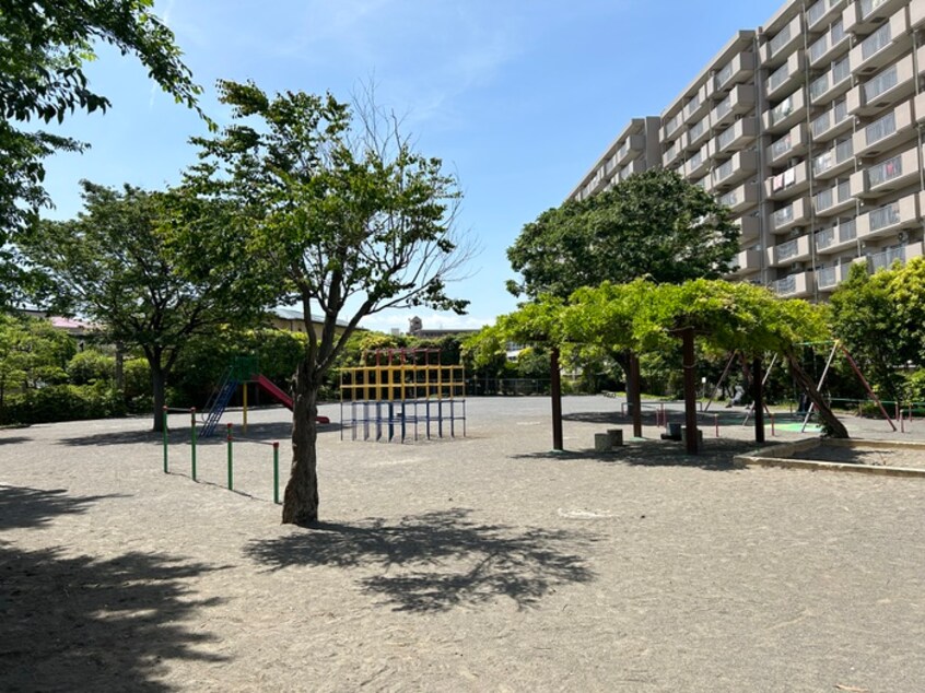 上倉田第五公園(公園)まで350m ハイネス小林Ｃ