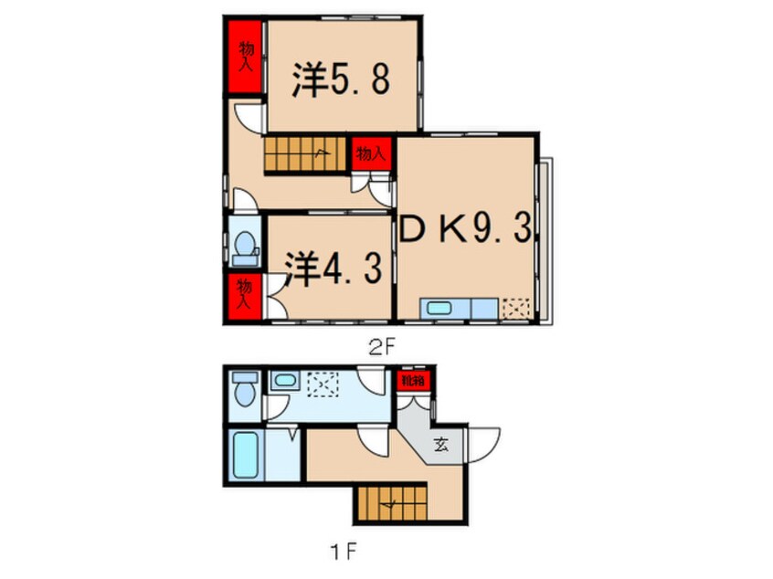 間取図 富士見台アネックス