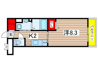 間取図 リゾーマおゆみ野