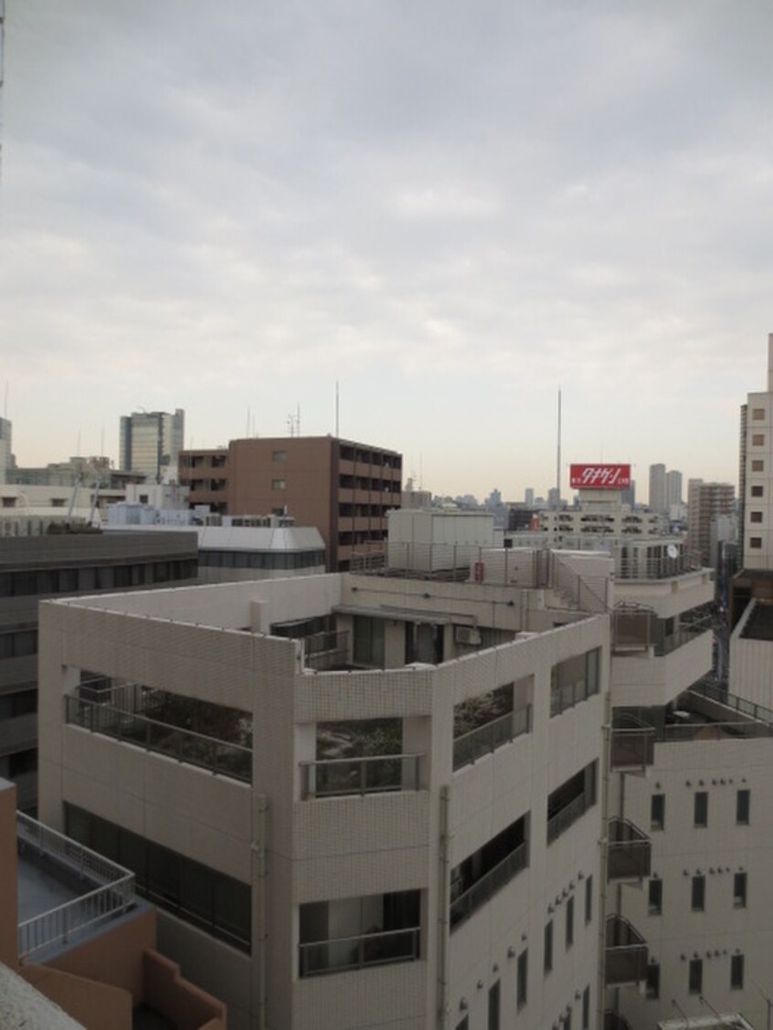 室内からの展望 リシェ五反田スカイビュ－(1206)